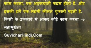 मूर्खता पर 18 विचार – Foolish Quotes in Hindi Language